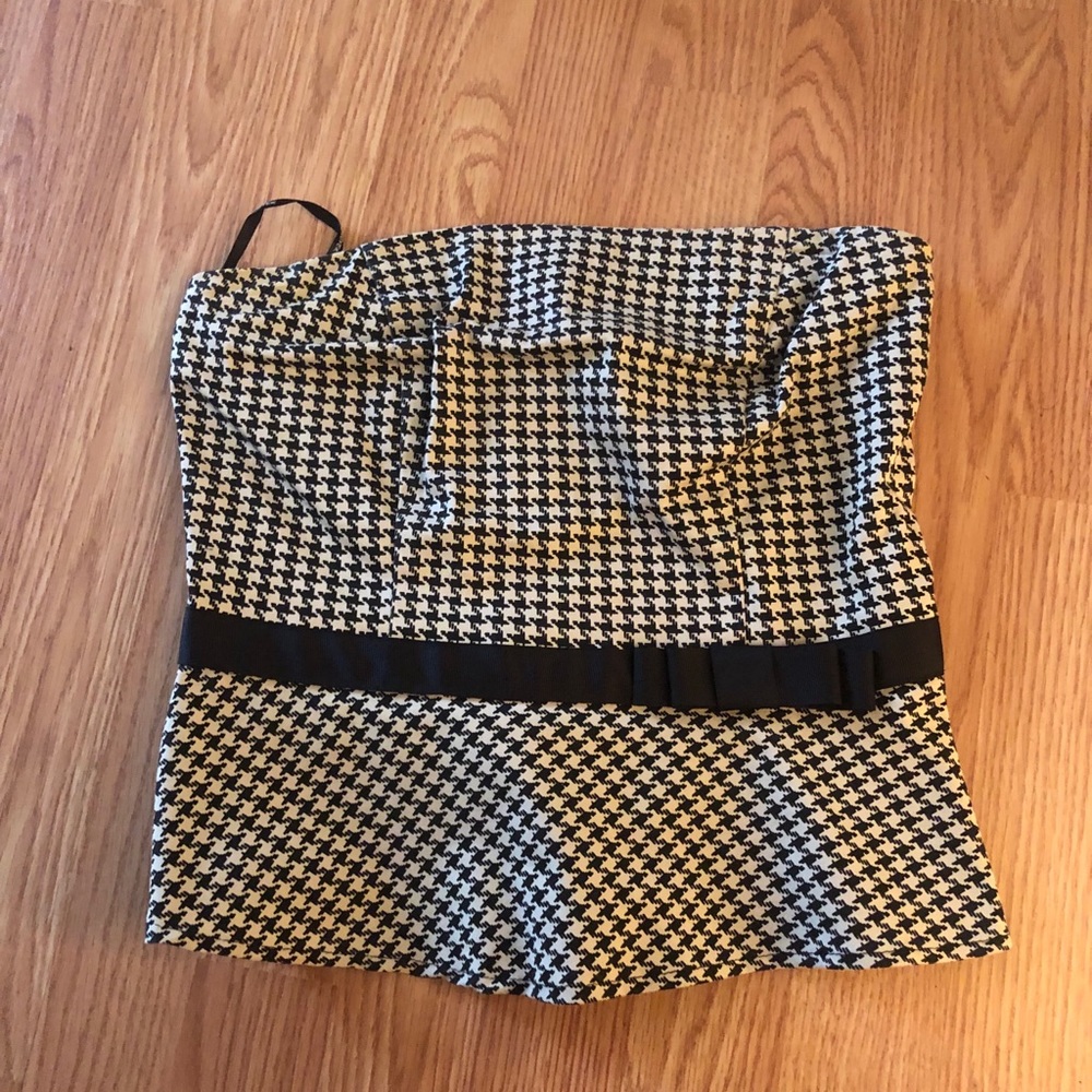 Forever 21 Houndstooth tube top